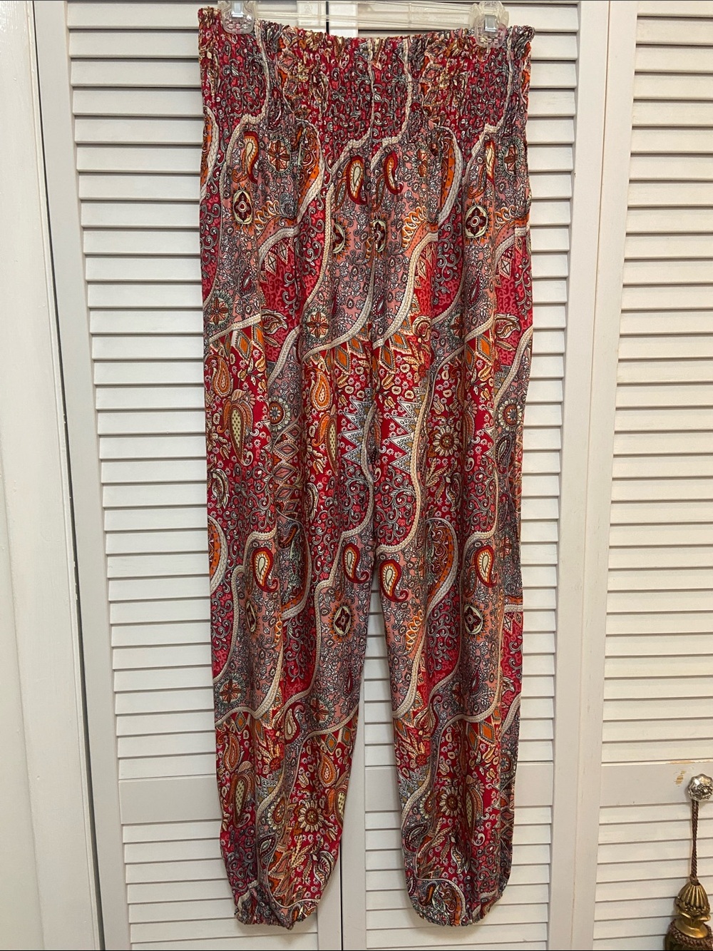 Peaceful People Boho Paisley Harem Pants